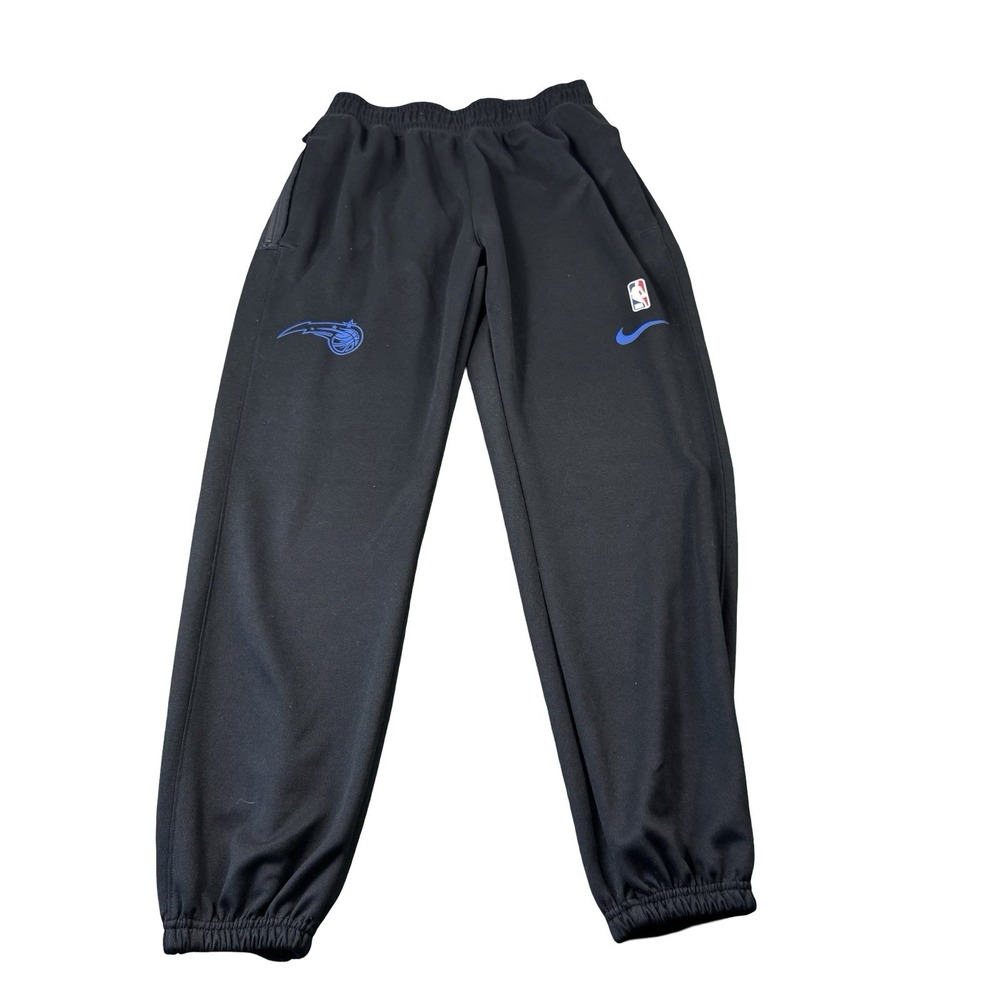 Nike Engineered Orlando Magic NBA Team Issued Joggers Black Mens Small